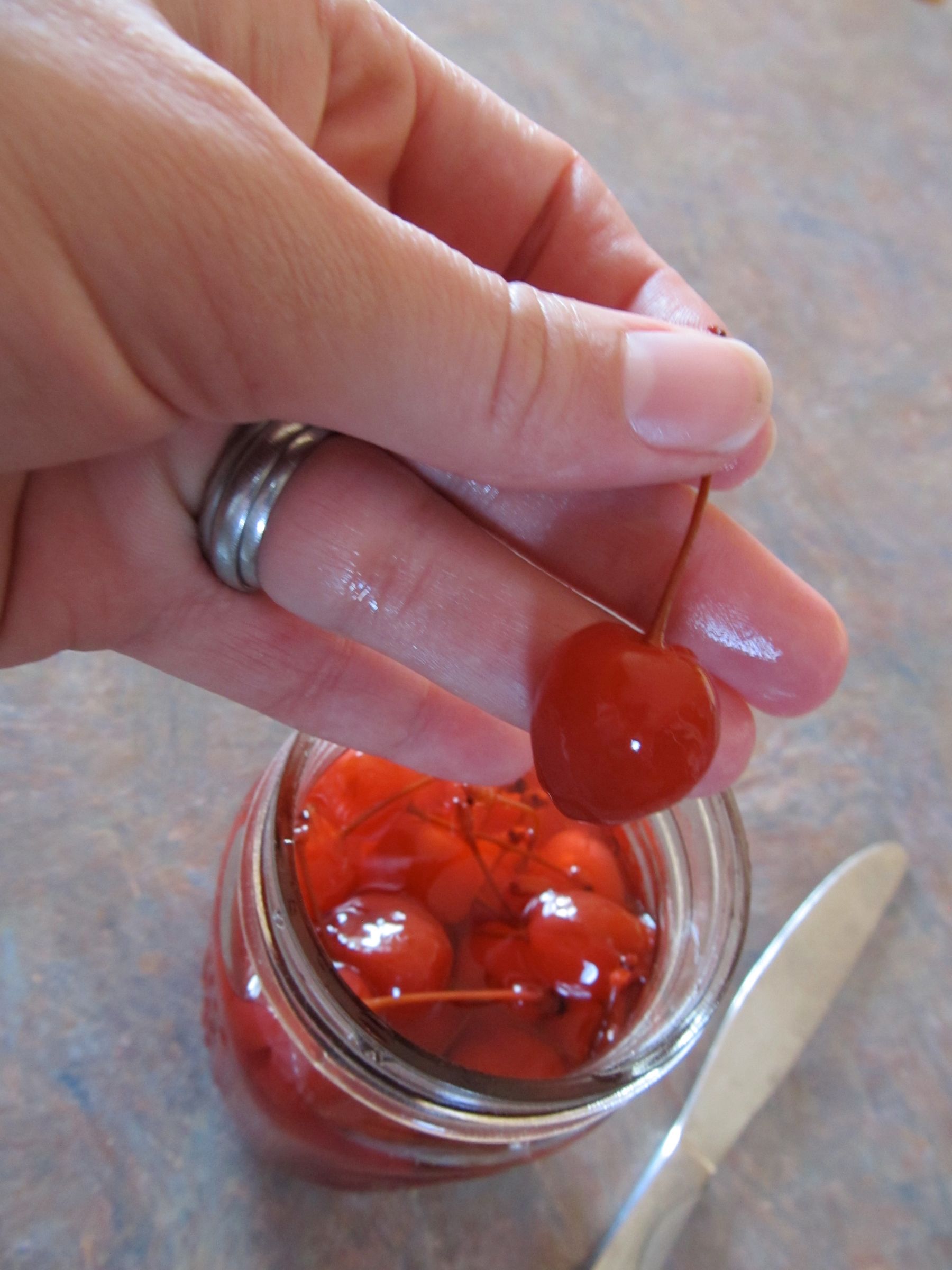 How to Pit a Cherry & Keep the Stem.