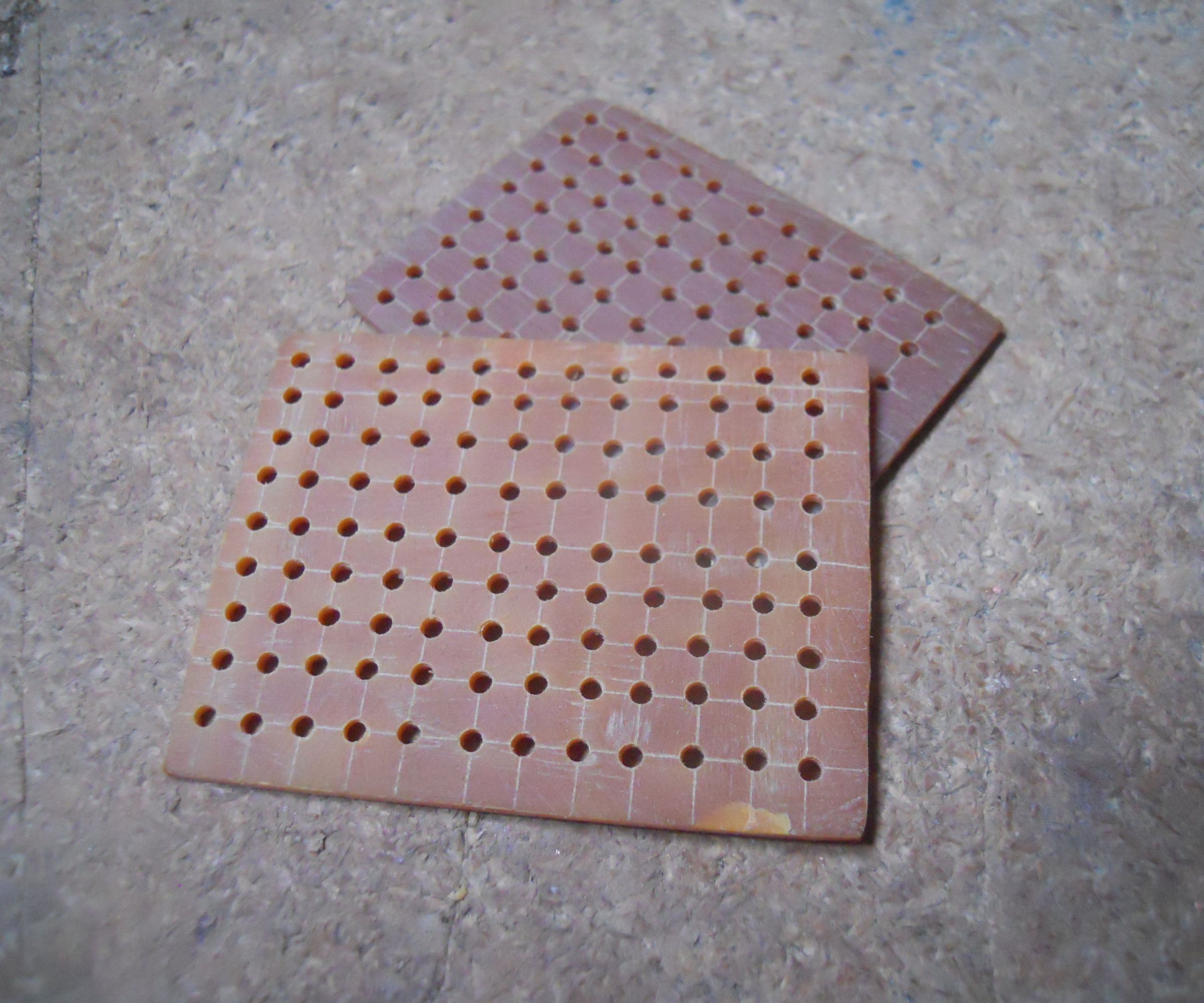 Perf Board From Trash