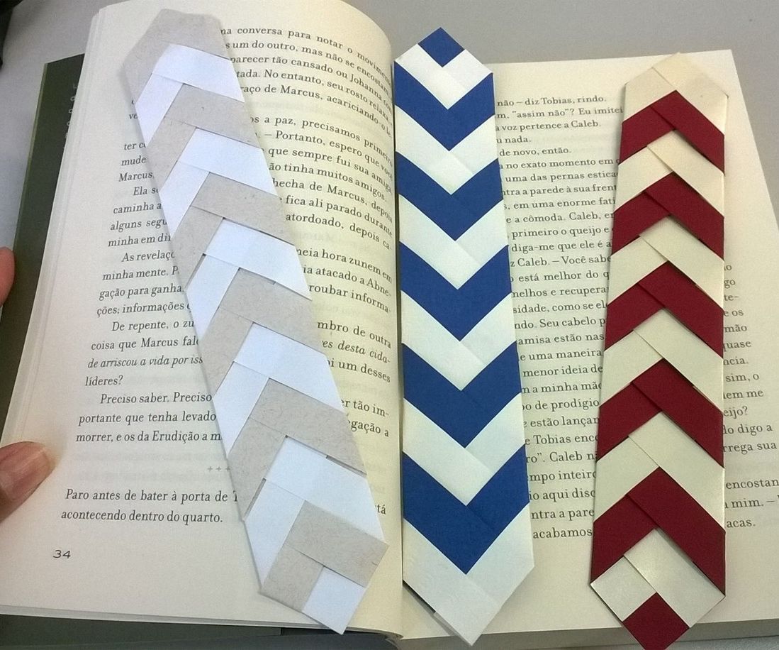 Marca-páginas / Book Mark Chevron