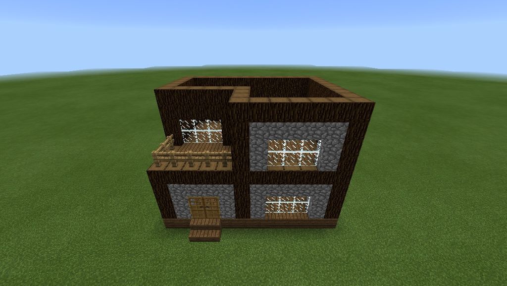 Two Story Minecraft House Designs