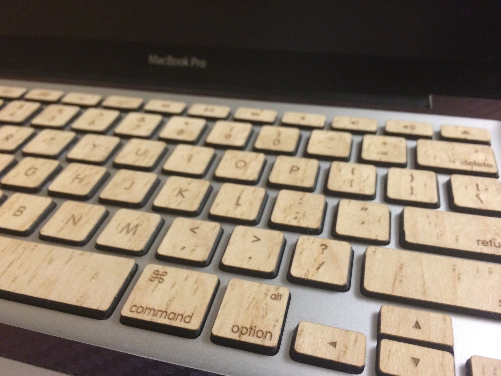 Wooden Macbook Keys (with Backlight Functionality) 7 Steps Instructables