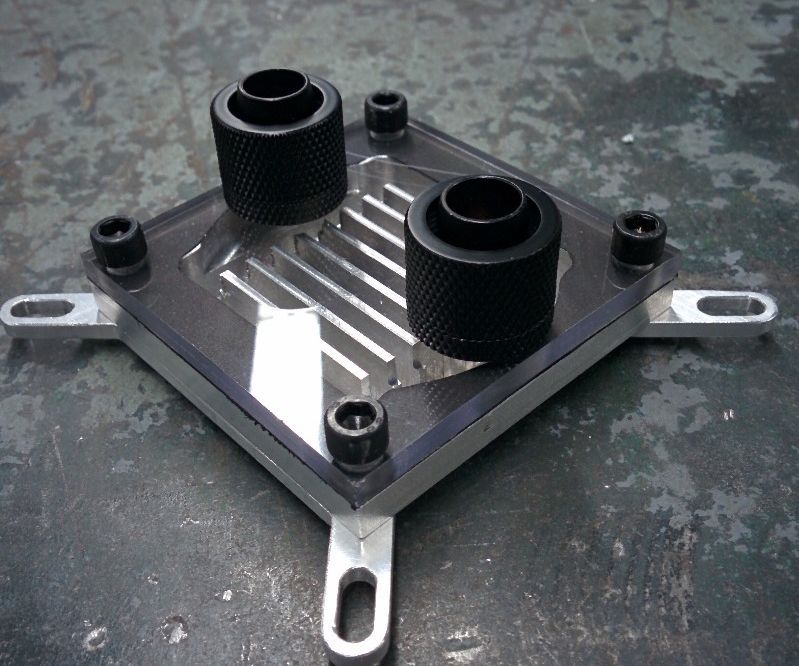 DIY CPU Waterblock