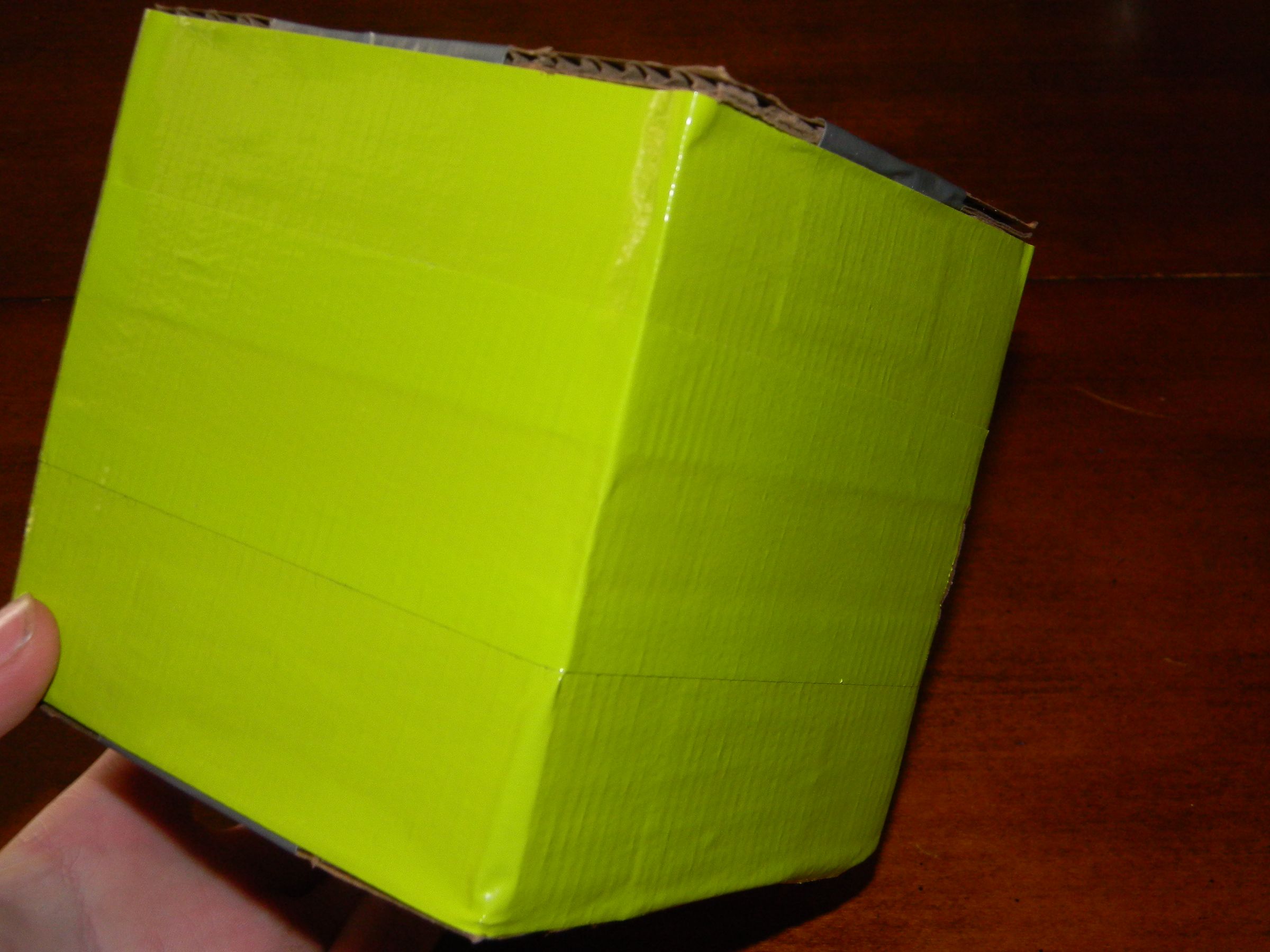 Mini Duct Tape Minecraft Heads 8 Steps Instructables