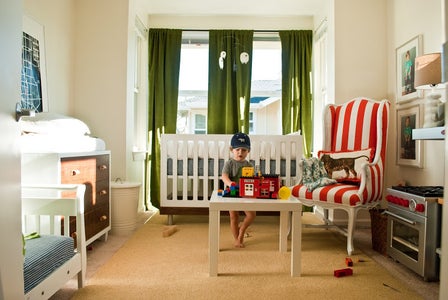 Techshop Built CRIB (Walnut and Lacquered MDF)