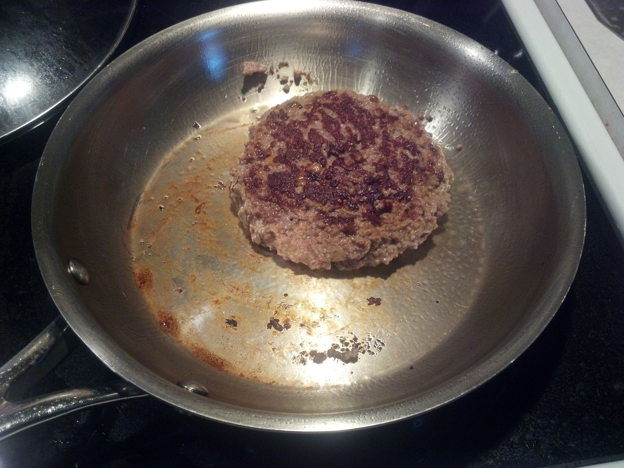 Adventures in Experimental Cooking Stuffed Hamburger 4 Steps