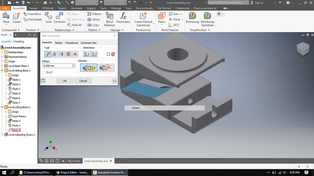 How to Make an Assembly in Inventor : 28 Steps - Instructables