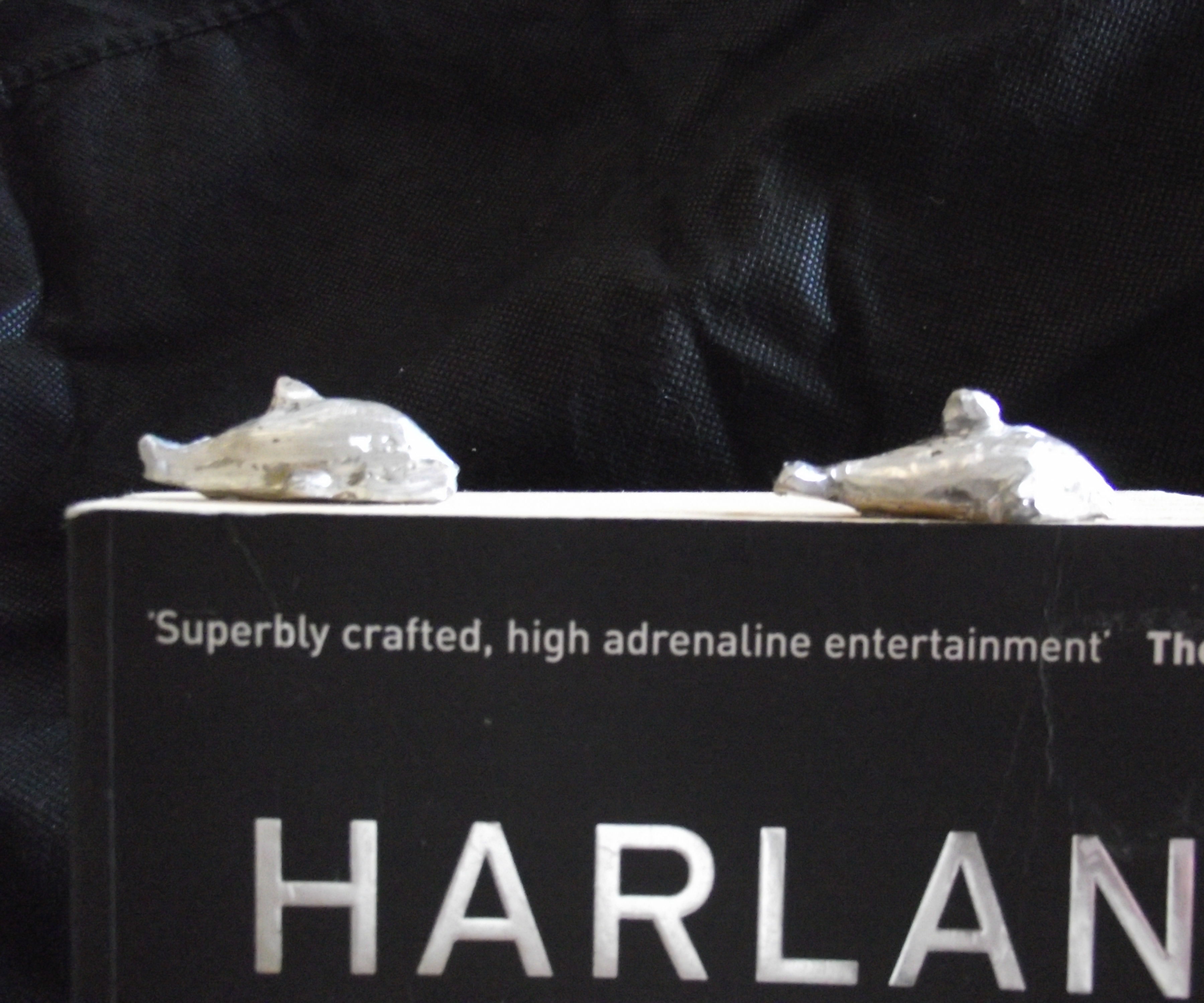 Cast Metal Bookmark Using a Clay Mould