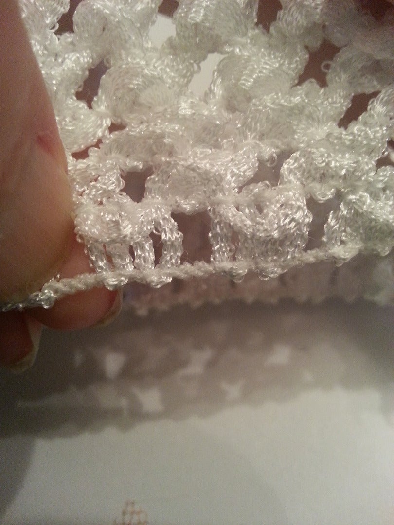 Adding the Strips of Tulle