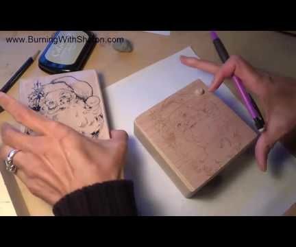 Pyrography: Rubber Stamping and Woodburning