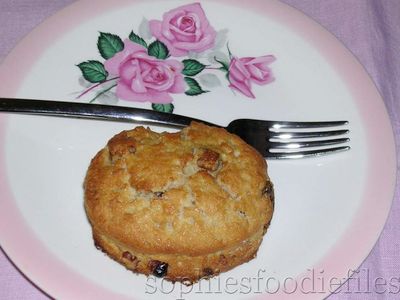 Vegan Maple Scones With Pecans & Cranberries Served With Maple Butter!