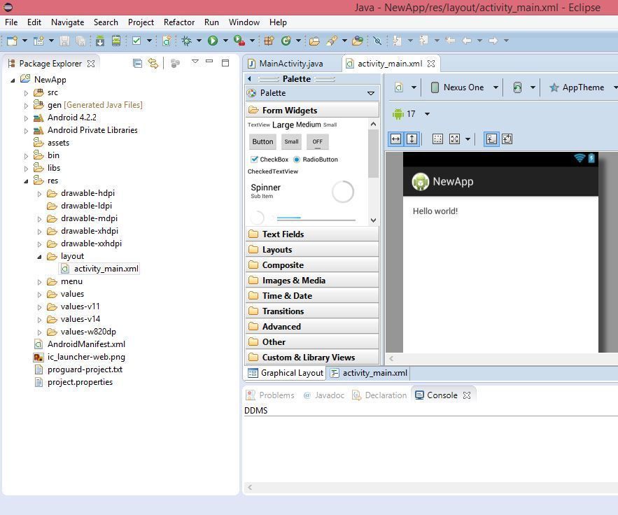 Part 1: Eclipse Mars 2 for Android Development (Start Up Project)