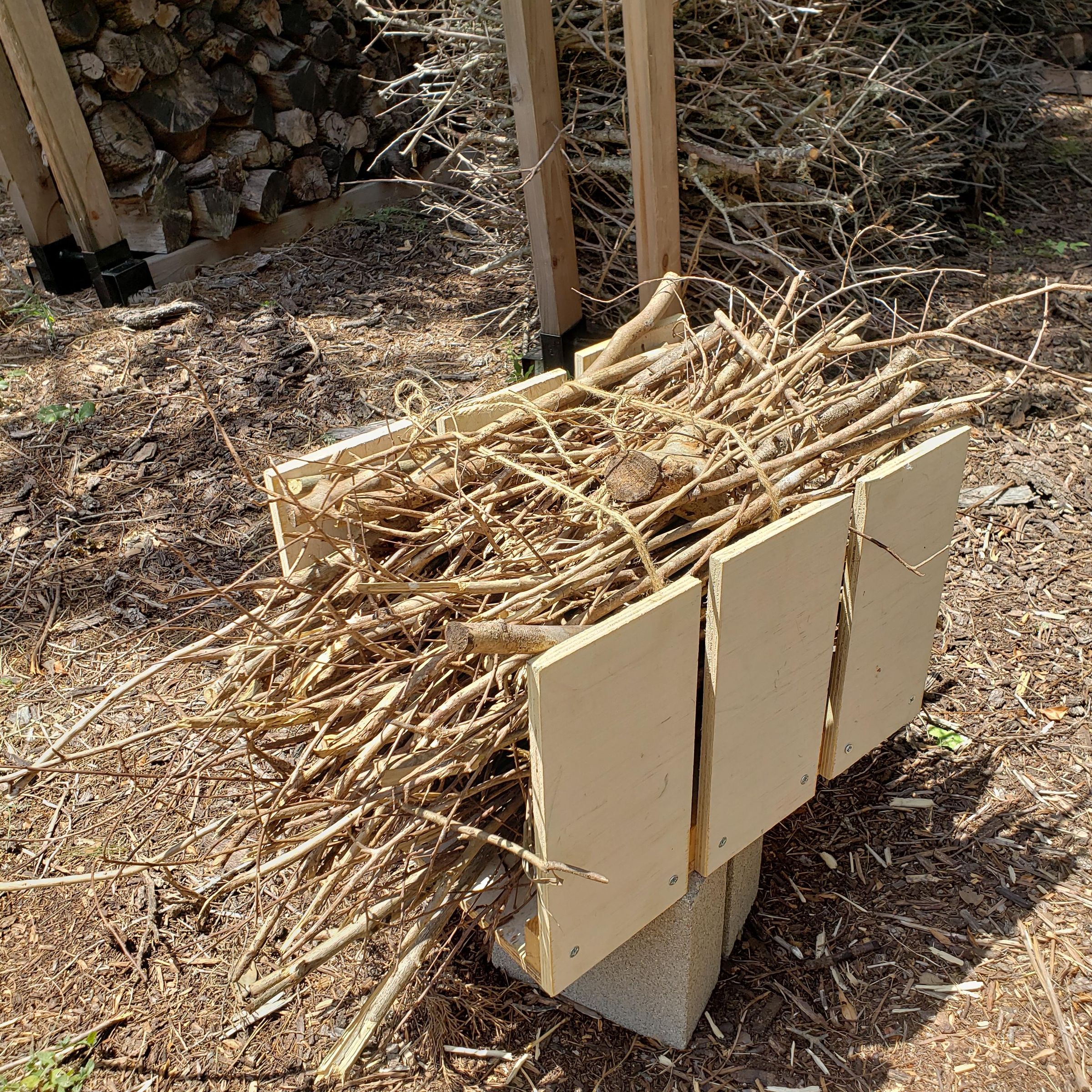 Kindling Bundle Jig 3 Steps Instructables