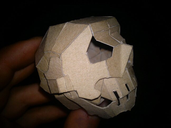Card Board Skull