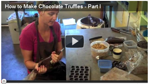 How to Make Chocolate Truffles:  Part I