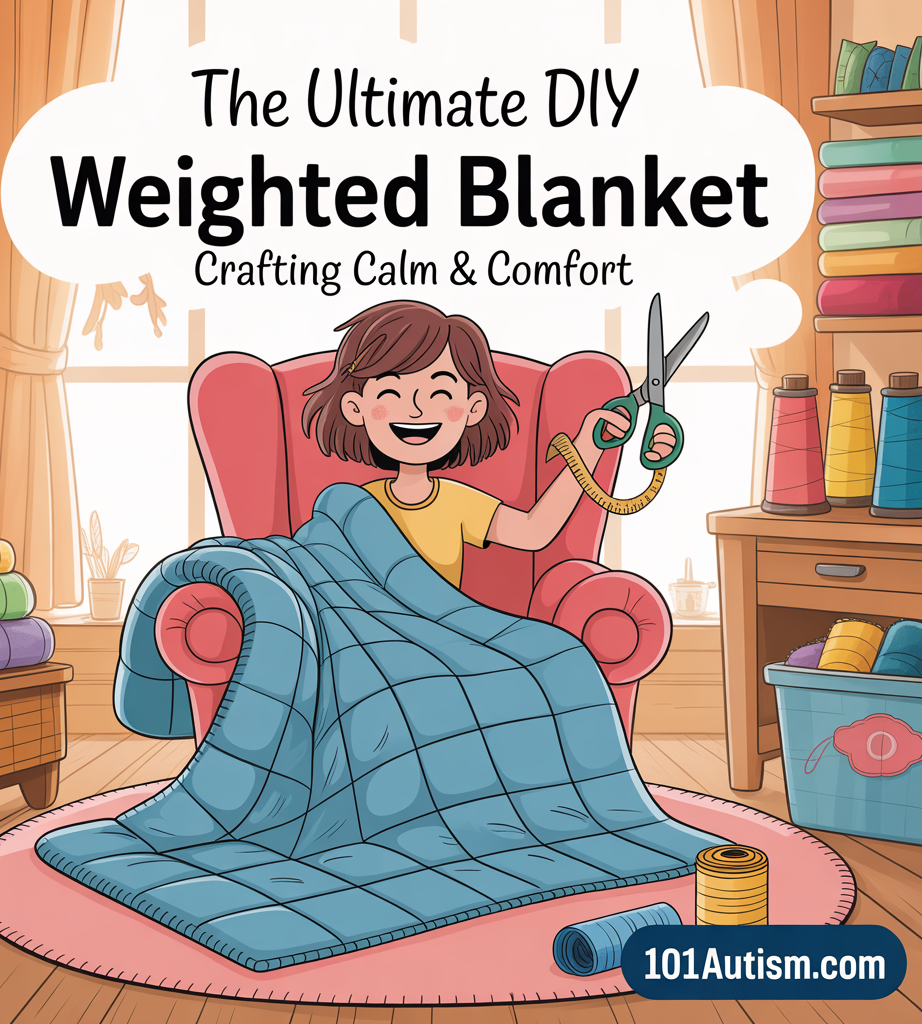 The Ultimate DIY Weighted Blanket: Crafting Calm & Comfort