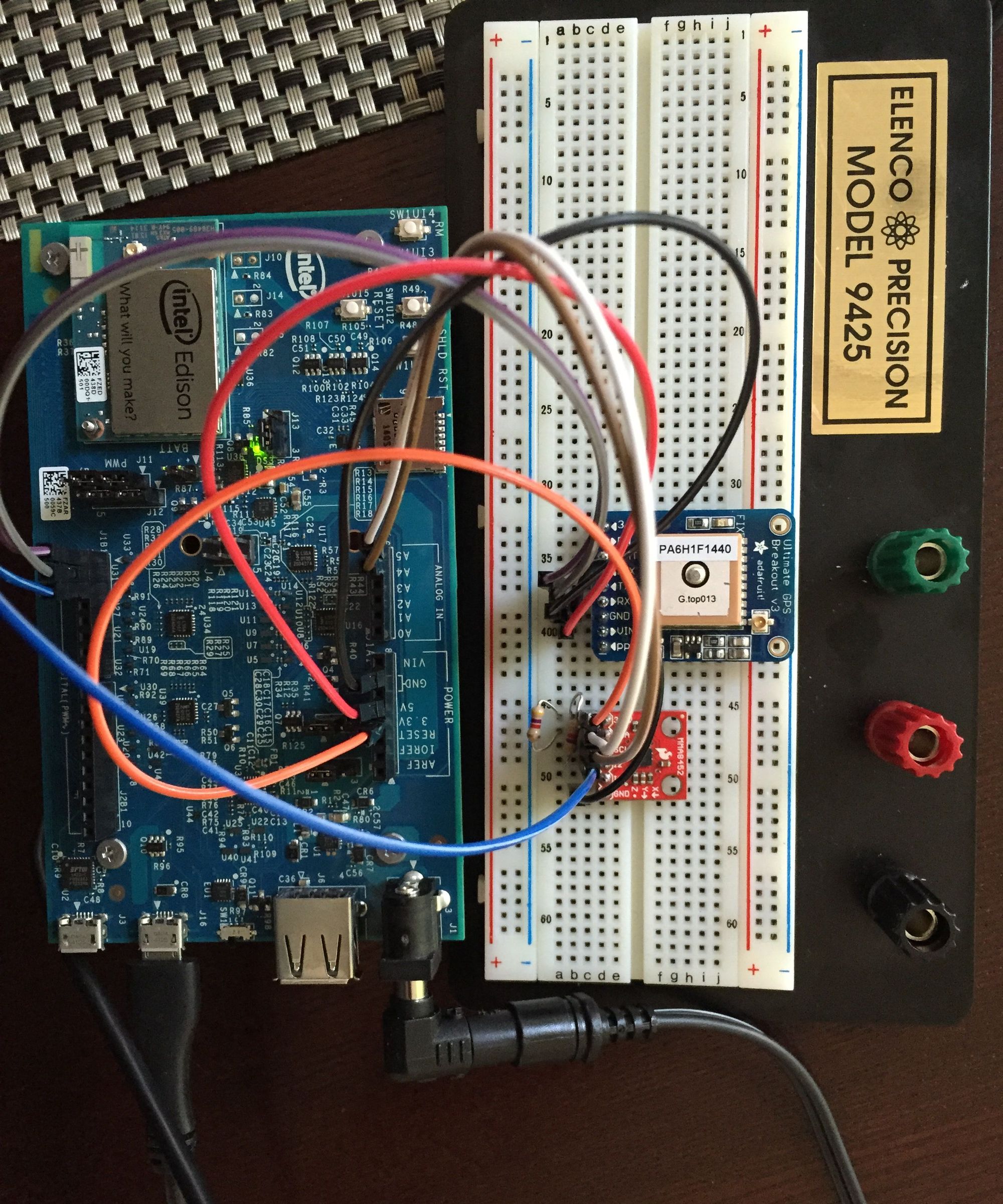 Intel Edison Location Logger