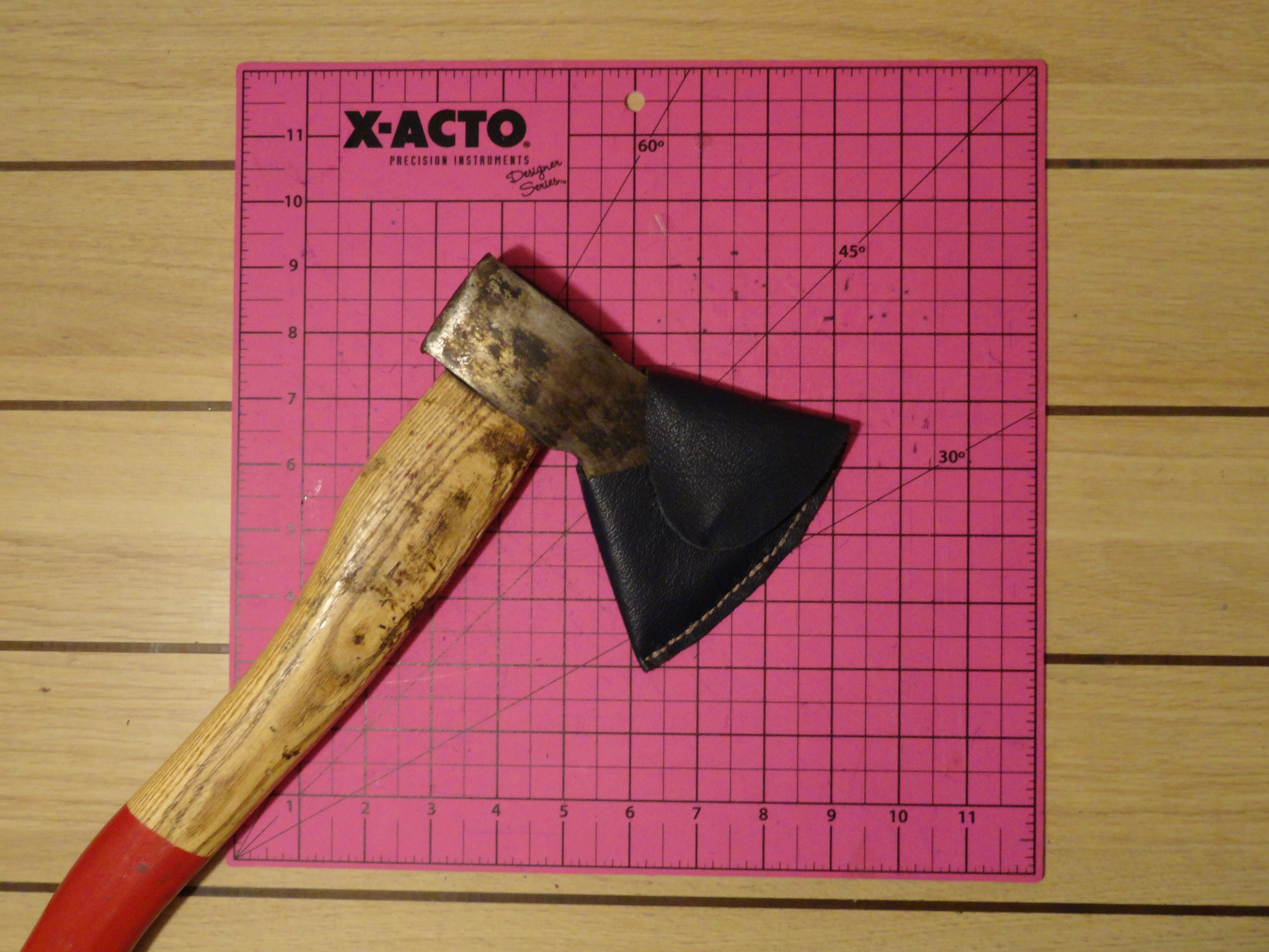 Leather Hatchet Sheath 9 Steps (with Pictures) Instructables