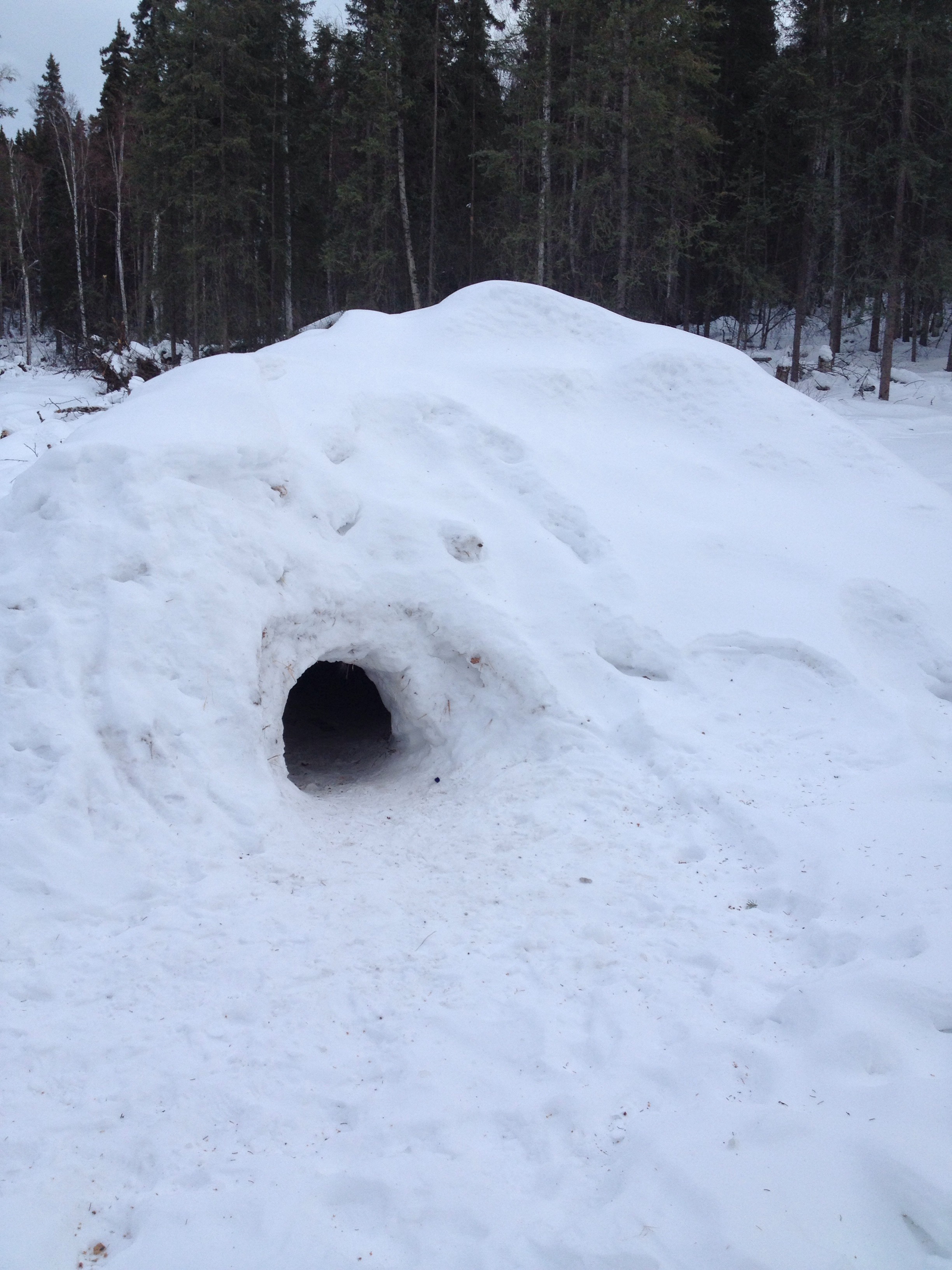 Awesome Snow Cave