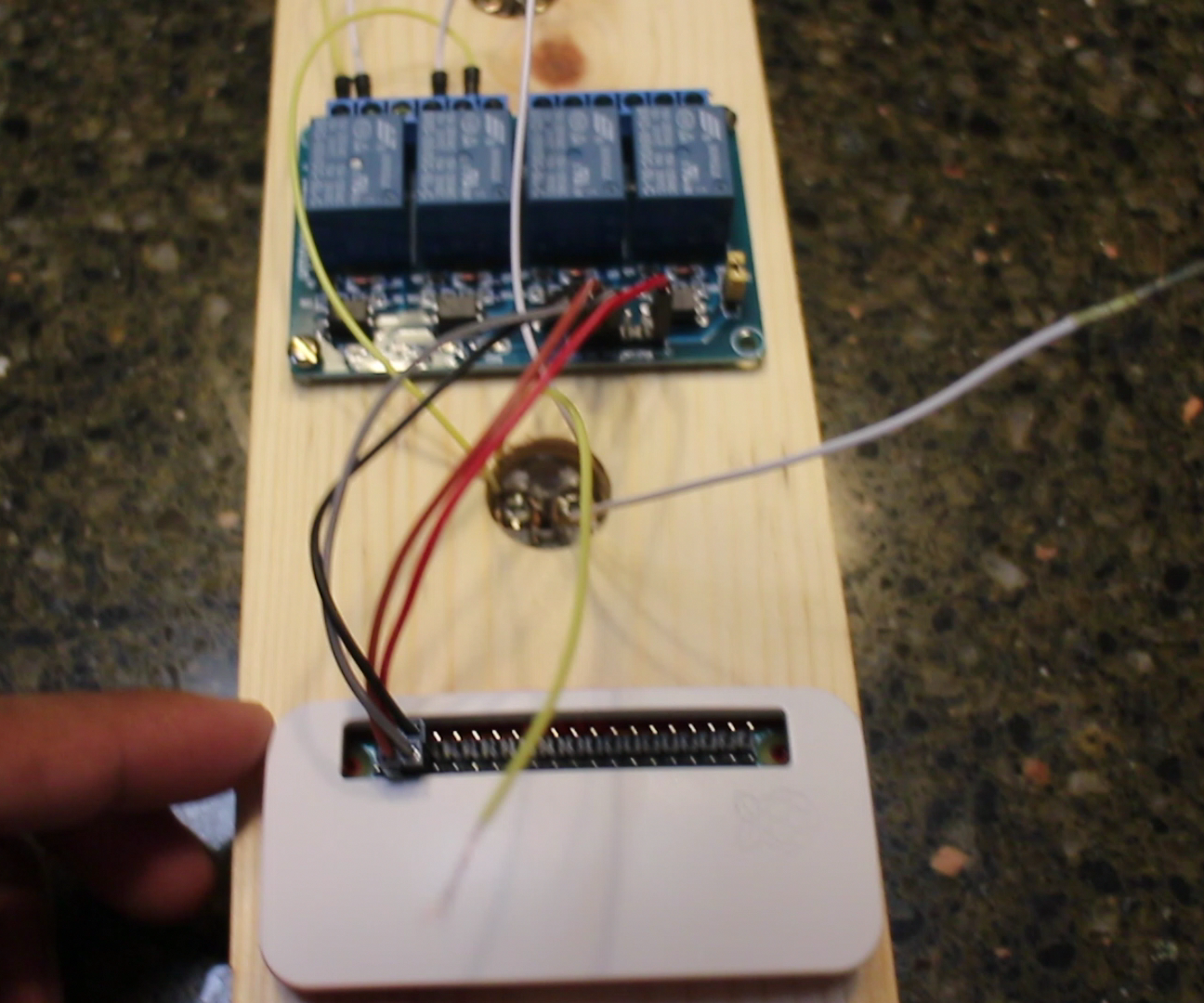 Raspberry PI Zero Garage Door Opener Using Blynk