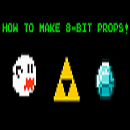 How to make 8-Bit or Minecraft Props/Items
