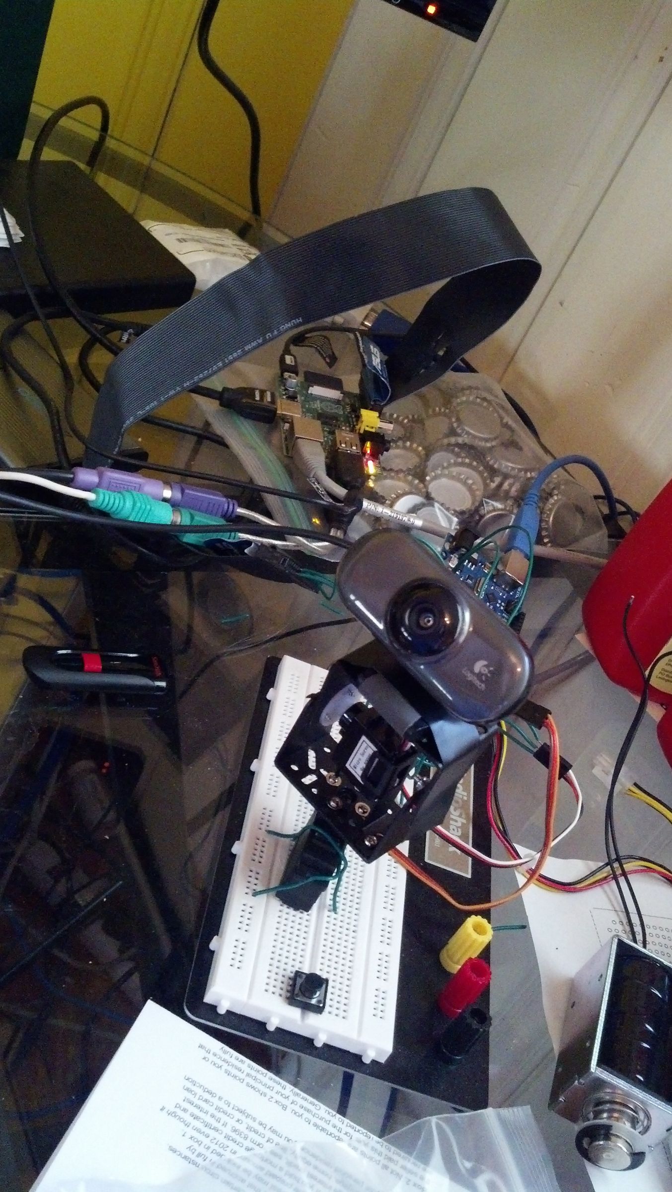 Pan / Tilt Face Tracking With the Raspberry Pi