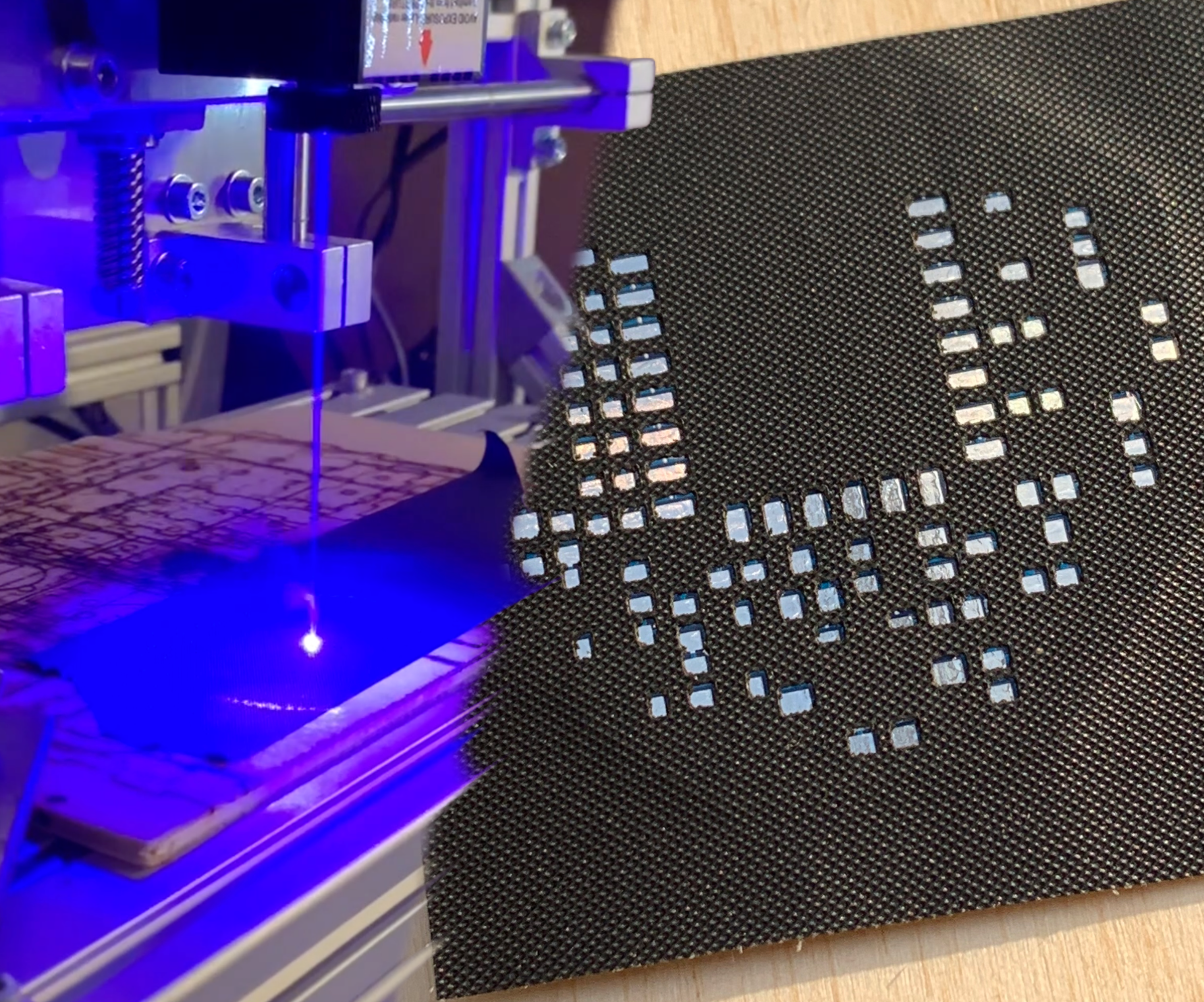 SMD Soldering Stencils Made of Tape