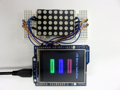 LED Matrix Controller Using 4Duino : 4 Steps (with Pictures ...