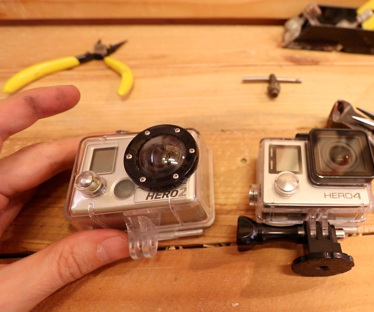 Fixing a Gopro housing