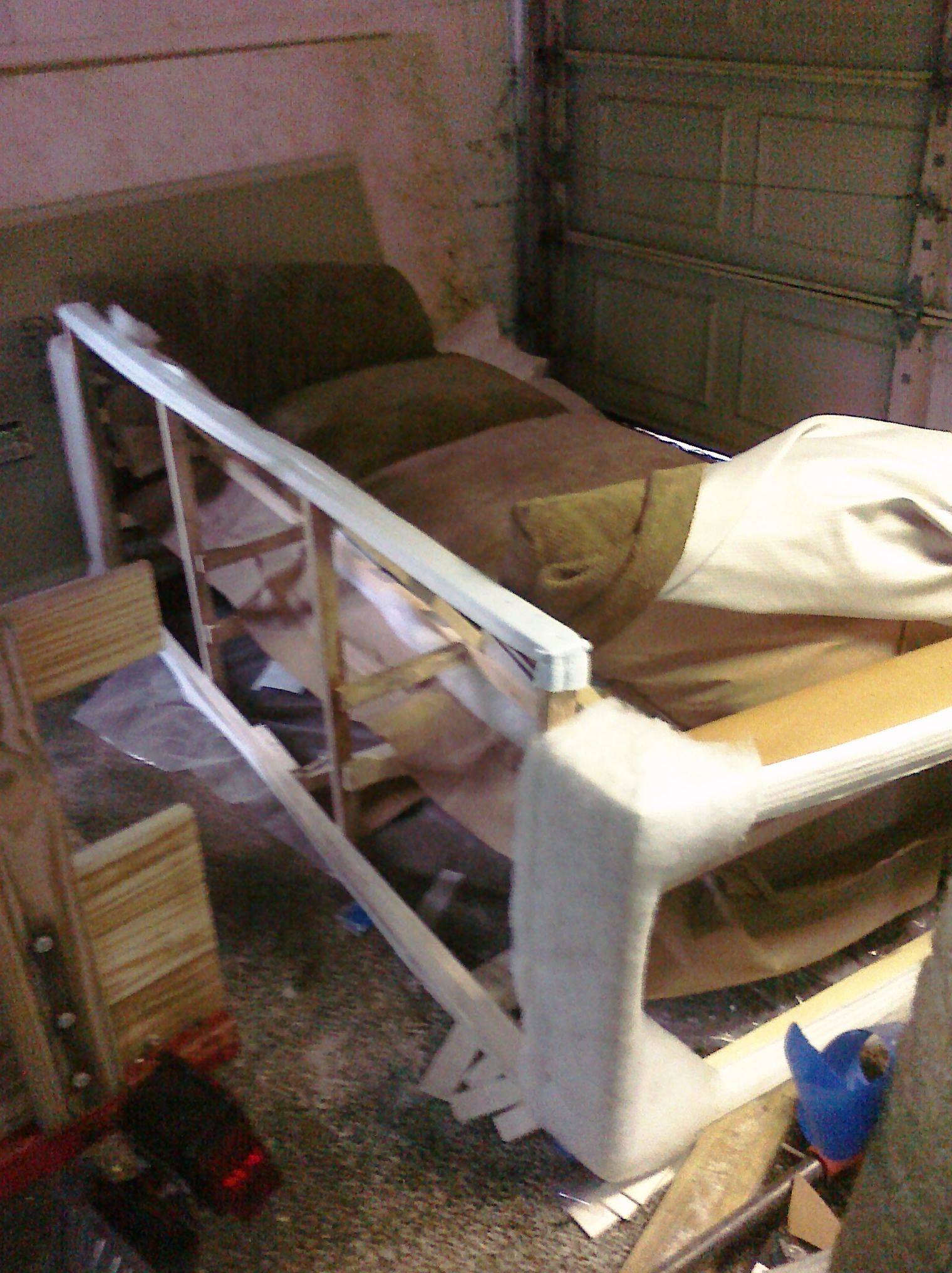 How to Move a Couch Through a Tight Door AKA How to Dissassemble a