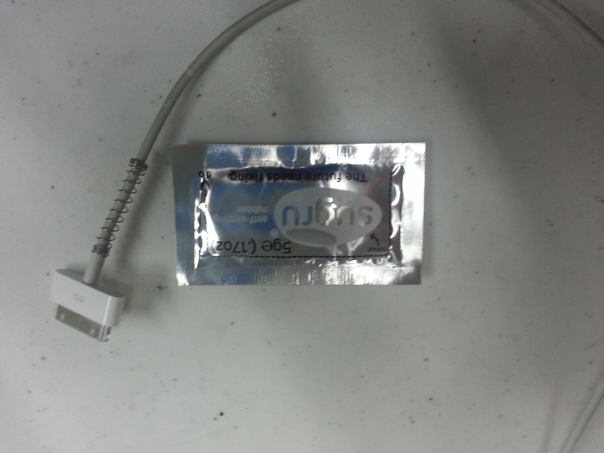 Improved Ipad Charger Cord>Sugru Night GeeksOK