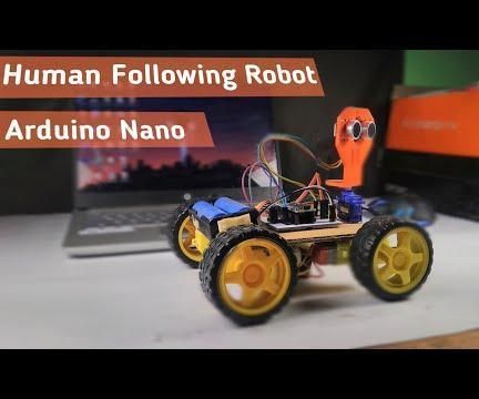How to Make Arduino Human Following Robot.