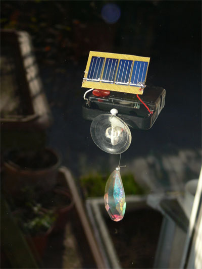 Clockwork Rainbow Maker (solar)