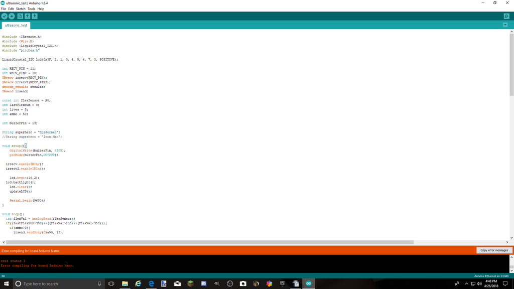 Arduino Avengers: Laser Tag : 6 Steps (with Pictures) - Instructables