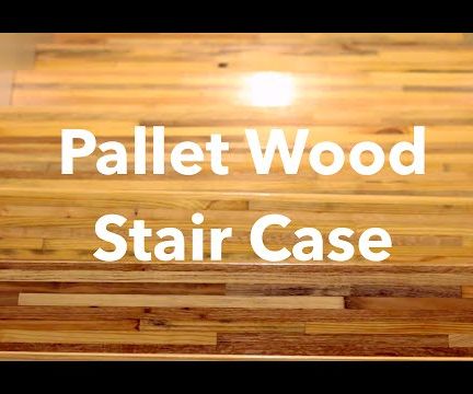Pallet Wood Stair Treads