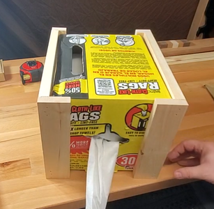 Shop Towels & Rag Storage Dispenser : 9 Steps - Instructables