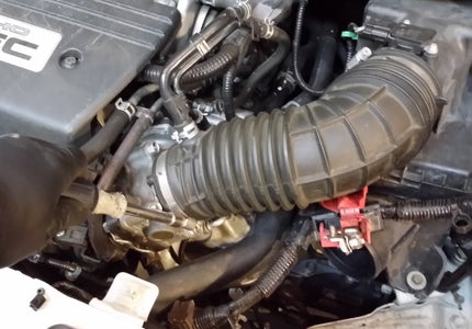 Remove the Battery and Air Intake