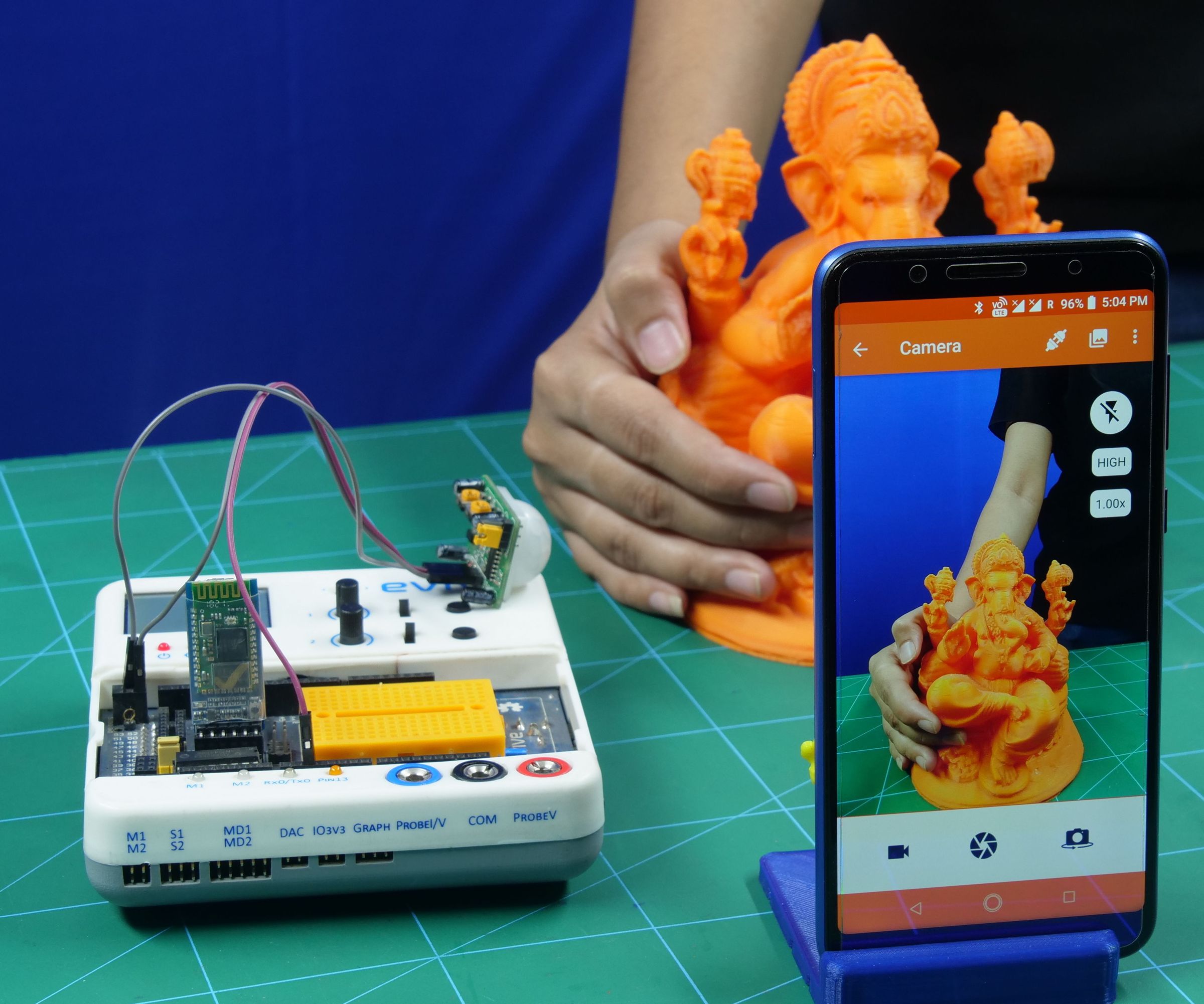 PIR Motion Activated Image Capturing System