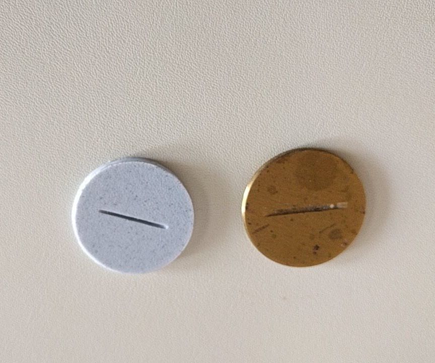 3D Printed 1 7/16" Floor Outlet Cap