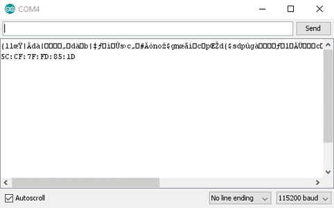 Get the MAC Address of the Receiver Board