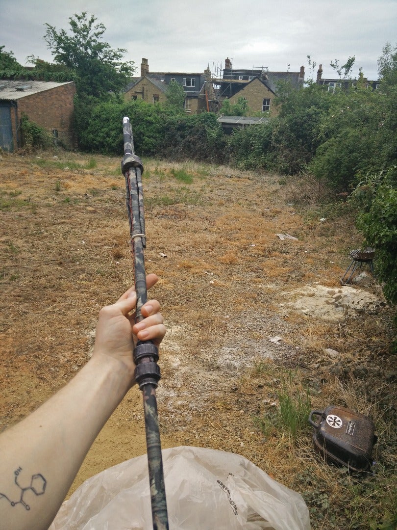 Laser-assisted Takedown Blowgun With Bipod