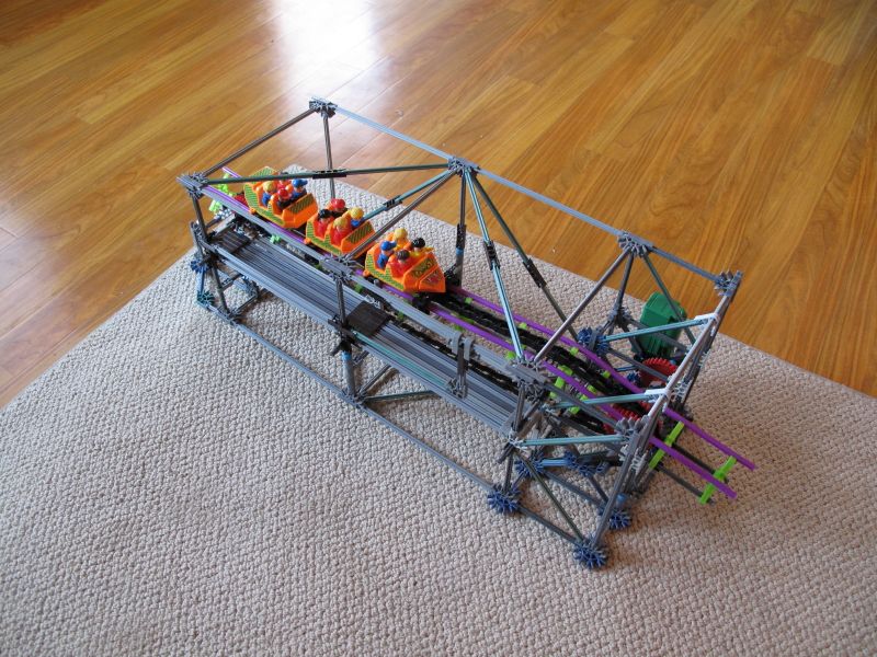 Knex Roller Coaster Station V2