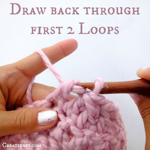 How to DC2TOG (double Crochet 2 Together) – a Decrease Stitch! : 17 ...