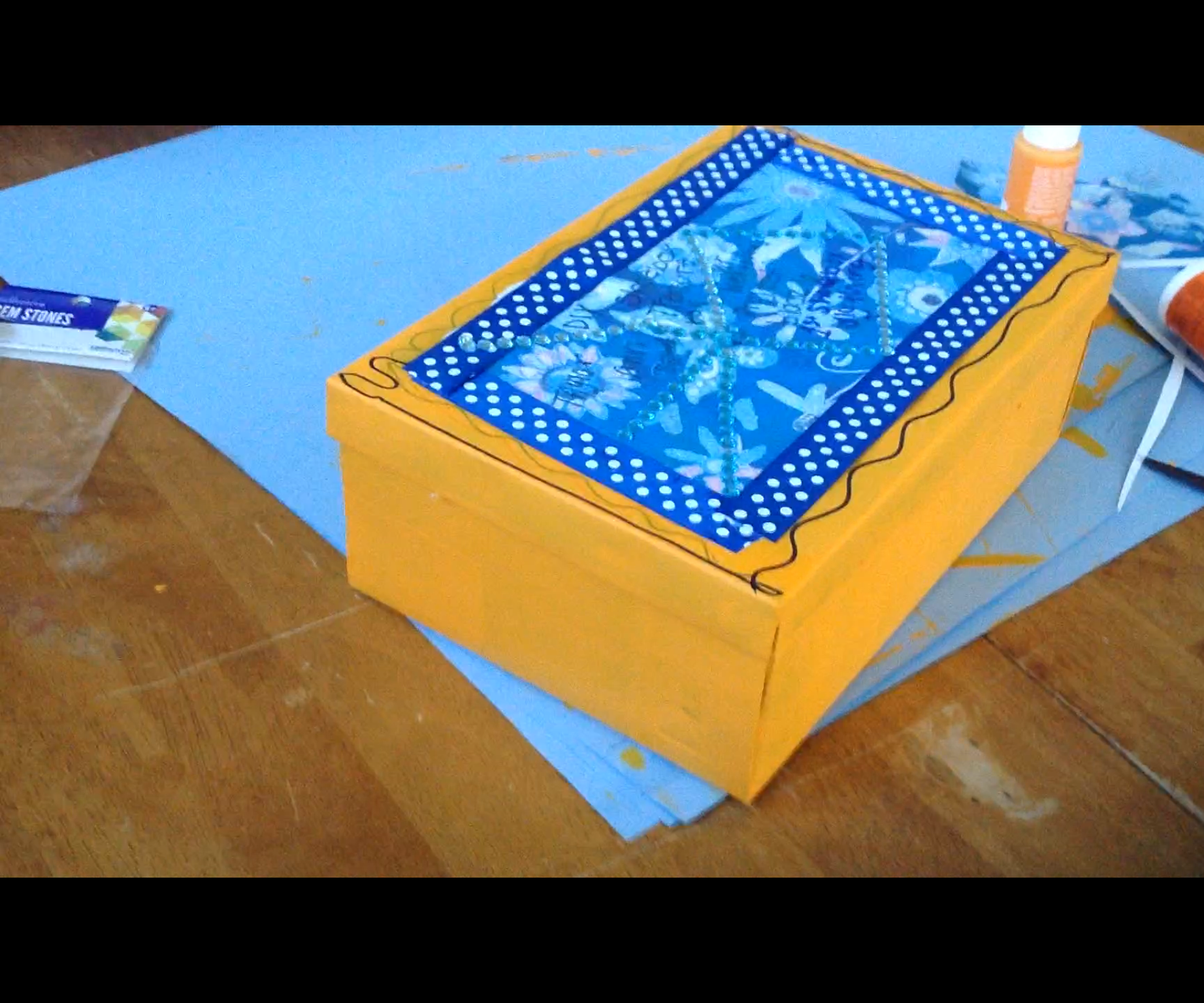 DIY Shoebox Treasure Box 