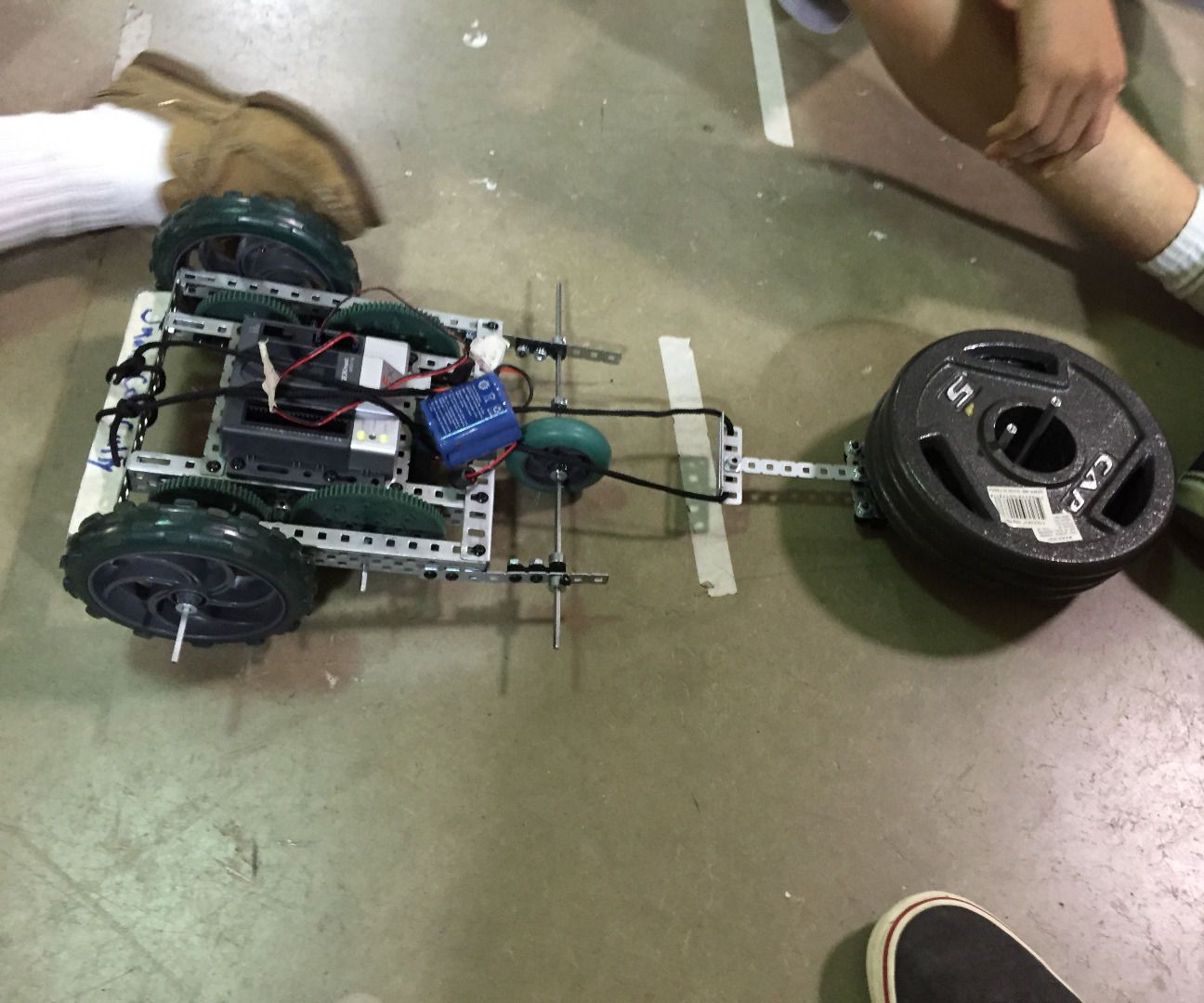 How to Make a Robot Pull Weights!