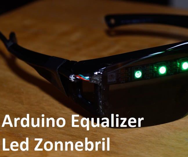 Arduino Equailizer Led Zonnebril