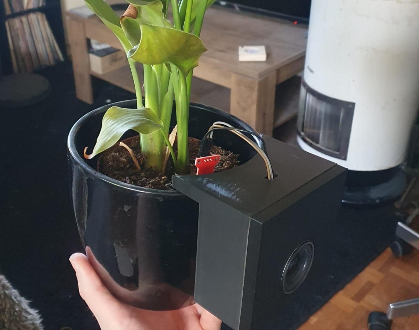 Talking Flower Pot Add-On With Arduino
