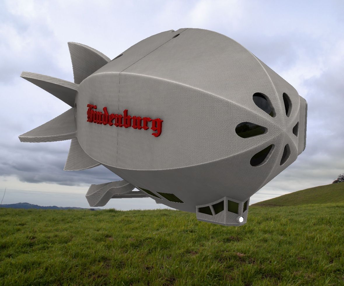Hindenburg the Steampunk Mp3 Player & Speaker & Lamp