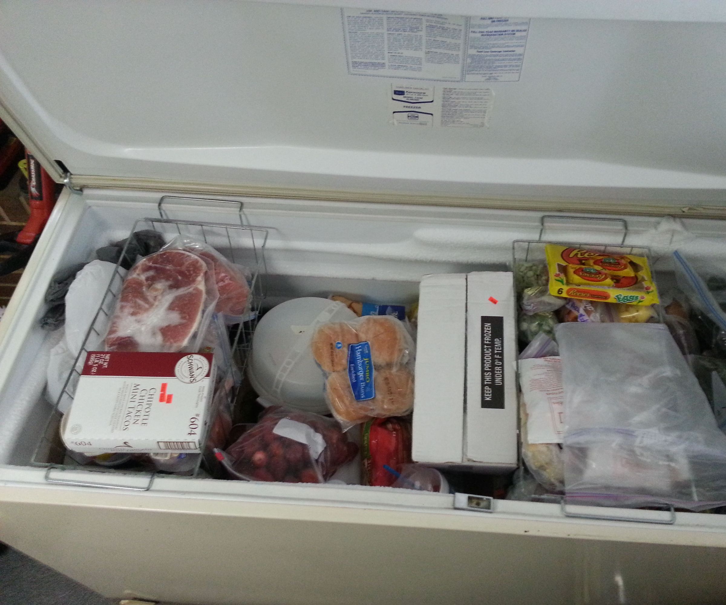 Tri Level Chest Freezer Organizer