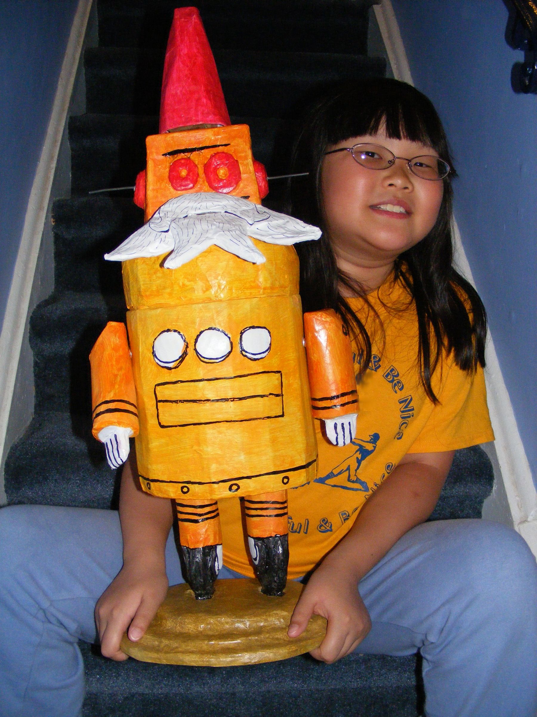The Robolocity Roaming Instructables Robot Gnome - RoboGnome