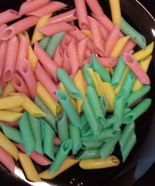 Instructions in Order to Dye Pasta